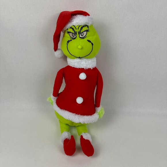 24'' Stuffed Toy Christmas Gift Grinch Plush Doll - Picture 1 of 6